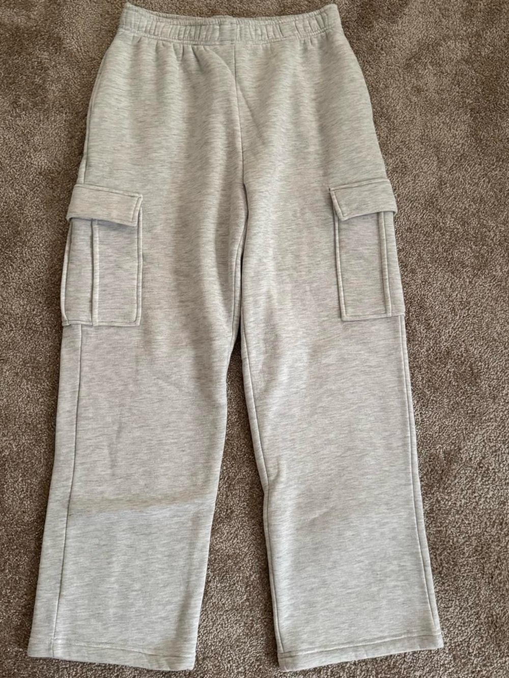 Cargo Sweatpants - Light Gray